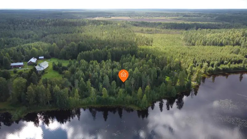 Terrain de loisir Kuotesjärvi — Alavus, 1,76 ha, ~100 m rive sable, droits 130 m² — 10