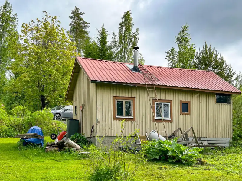 Maison 1940 (80 m², 4 pièces) avec rive privée exposée sud sur l’Enonvesi, sauna en annexe — Enonkoski — 8