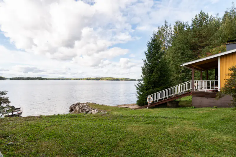 Maison ~110 m² (1967) + rantasauna + garage, 5 665 m², Joutenvesi — Ihamaniemi / Enonkoski — 5