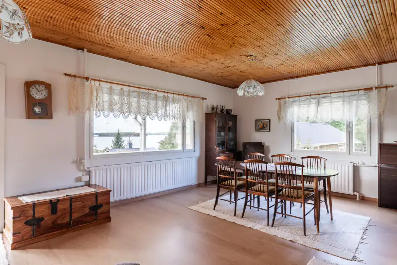 Maison ~110 m² (1967) + rantasauna + garage, 5 665 m², Joutenvesi — Ihamaniemi / Enonkoski — 11