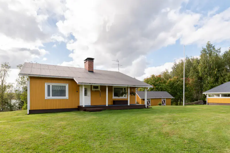 Maison ~110 m² (1967) + rantasauna + garage, 5 665 m², Joutenvesi — Ihamaniemi / Enonkoski — 1