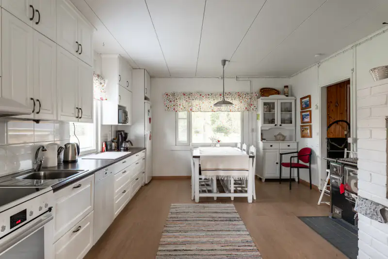 Maison ~110 m² (1967) + rantasauna + garage, 5 665 m², Joutenvesi — Ihamaniemi / Enonkoski — 14
