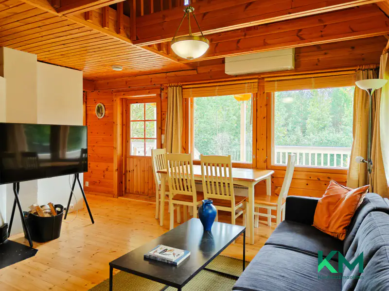 Maison Honka 86 m² (2012) + rantasauna, ~83 m Joutenvesi / Saimaa, 7 430 m² — Ihamaniemi — 6
