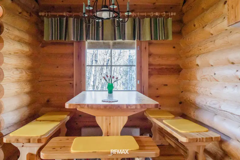Mökki en rondins ~52 m² (1989) + sauna à bois, 2,06 ha et rive privée sur l’Ounasjoki — Peltovuoma / Enontekiö — 12