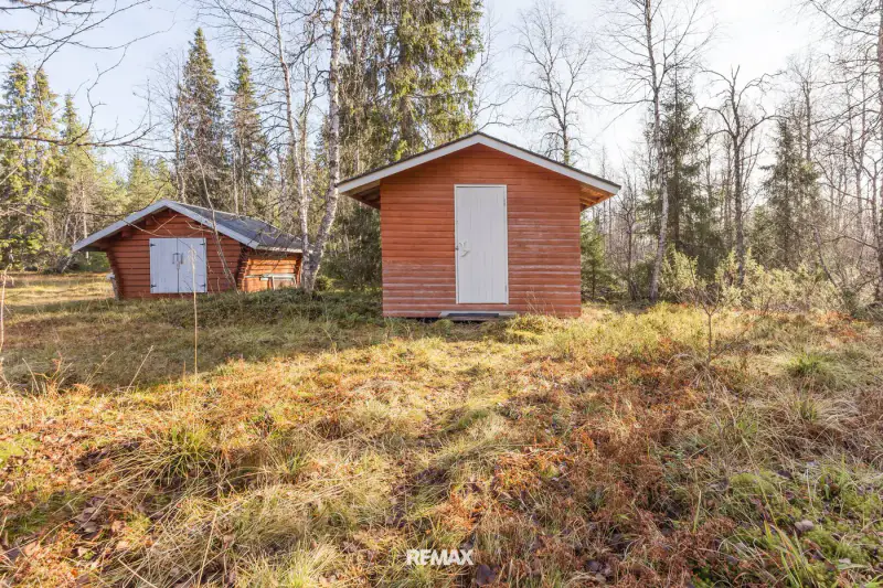 Mökki en rondins ~52 m² (1989) + sauna à bois, 2,06 ha et rive privée sur l’Ounasjoki — Peltovuoma / Enontekiö — 5
