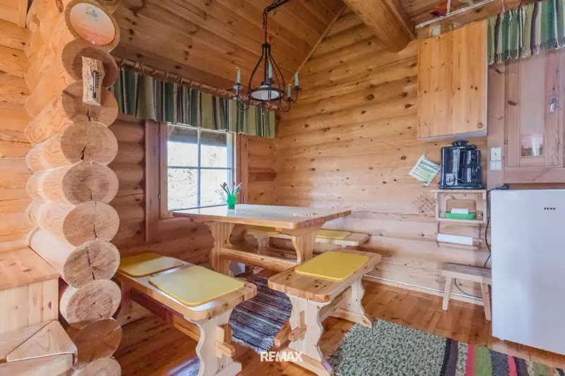 Mökki en rondins ~52 m² (1989) + sauna à bois, 2,06 ha et rive privée sur l’Ounasjoki — Peltovuoma / Enontekiö — 11