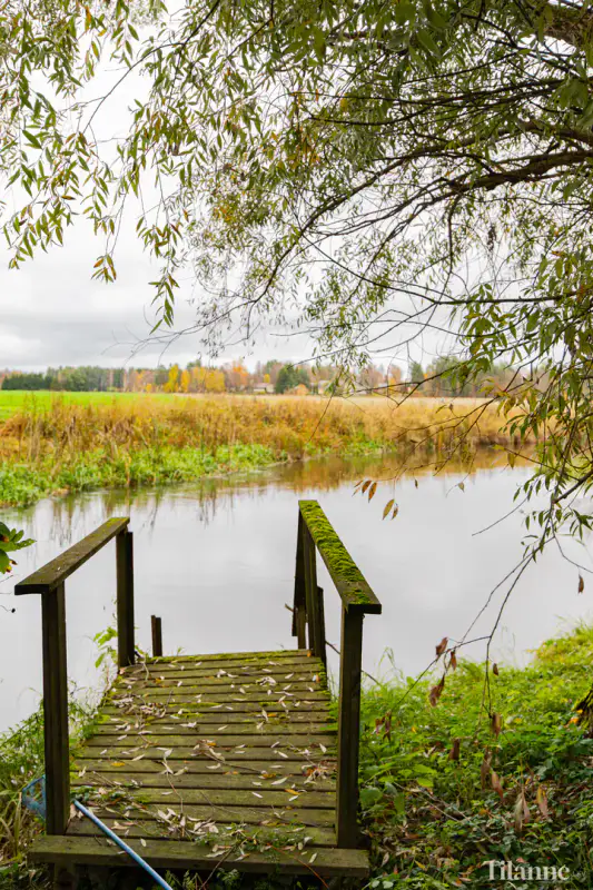 Maison 1969 entièrement rénovée (145,5 m², 4 chambres) sur terrain de 2 700 m² avec rive privée sur l’Eurajoki — Sorkkinen, Eura — 2