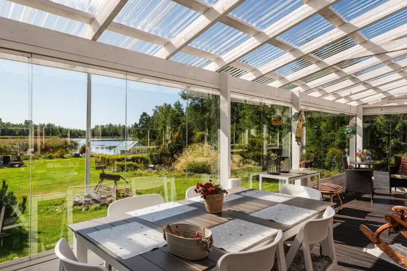 Mökki hivernal 57 m² (1991) mer + sauna, ~1,4 ha bout de chemin — Luvia / Eurajoki — 14