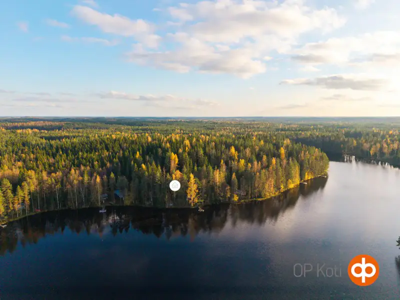 Chalet de 1973 (36 m²) + sauna de rive avec salle et cheminée, 41 m de rive privée et 2 040 m² sur le Kiimalammi — Koijärvi / Forssa — 4