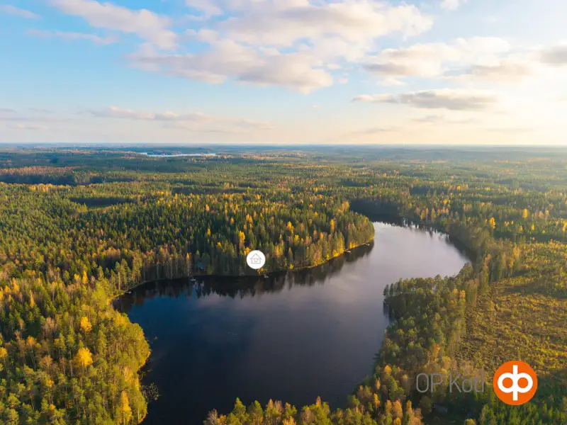 Chalet de 1973 (36 m²) + sauna de rive avec salle et cheminée, 41 m de rive privée et 2 040 m² sur le Kiimalammi — Koijärvi / Forssa — 5