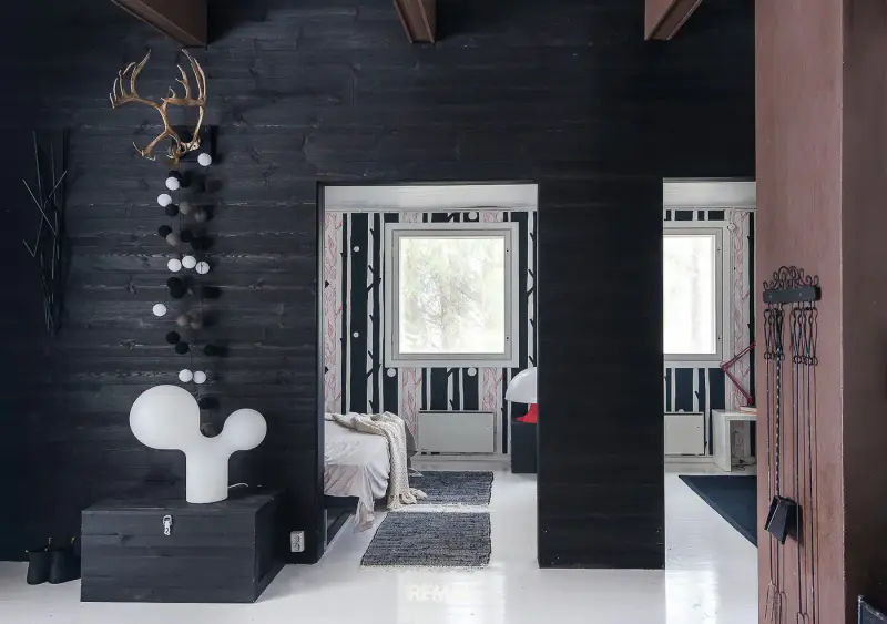Chalet d’architecte ~58 m² (1966) avec sauna, 3 350 m² et rive — Sotkajärvi / Renko — 9