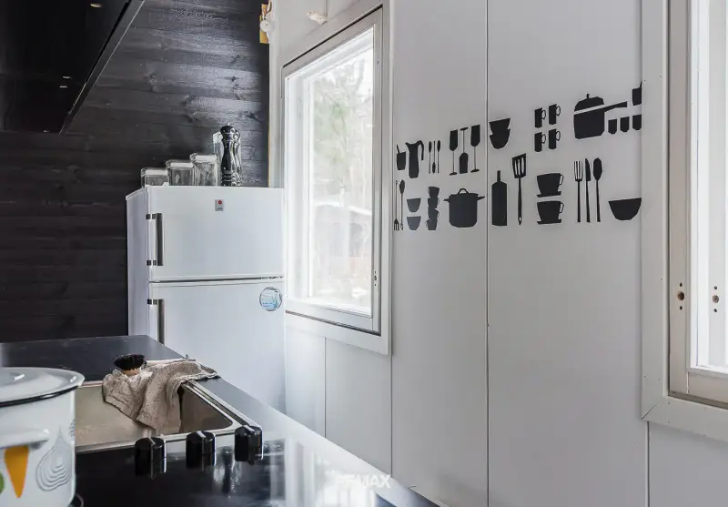 Chalet d’architecte ~58 m² (1966) avec sauna, 3 350 m² et rive — Sotkajärvi / Renko — 13
