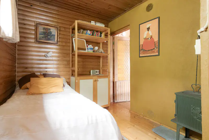 Chalet 1970, 48 m², rive privée, 3 020 m² + sauna de rive — Kalvola, Hämeenlinna — 11