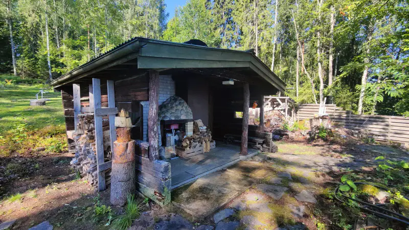 Chalet 1970, 48 m², rive privée, 3 020 m² + sauna de rive — Kalvola, Hämeenlinna — 15