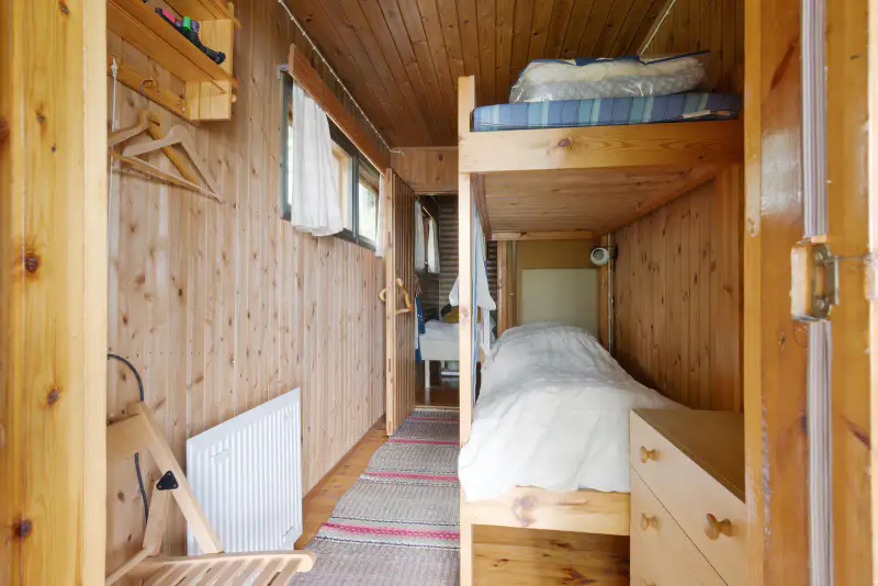 Chalet 1970, 48 m², rive privée, 3 020 m² + sauna de rive — Kalvola, Hämeenlinna — 10