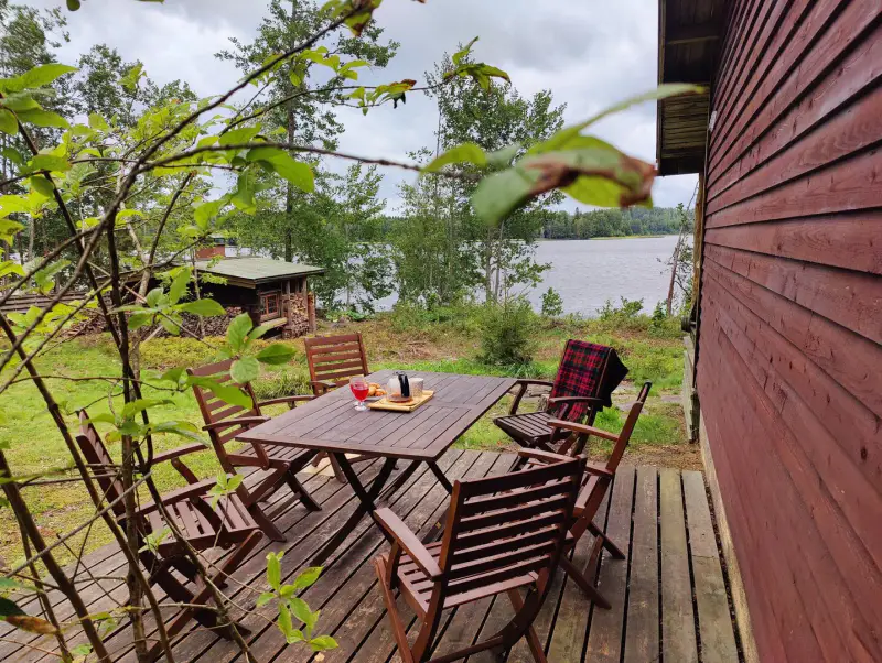 Chalet 1970, 48 m², rive privée, 3 020 m² + sauna de rive — Kalvola, Hämeenlinna — 14