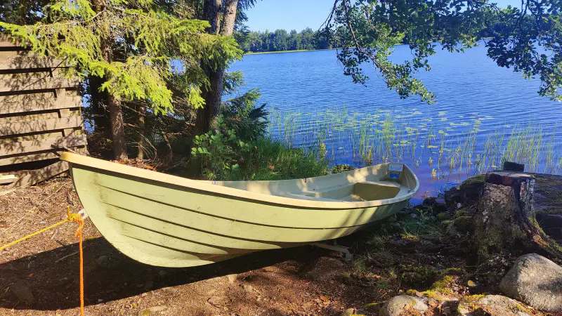 Chalet 1970, 48 m², rive privée, 3 020 m² + sauna de rive — Kalvola, Hämeenlinna — 18