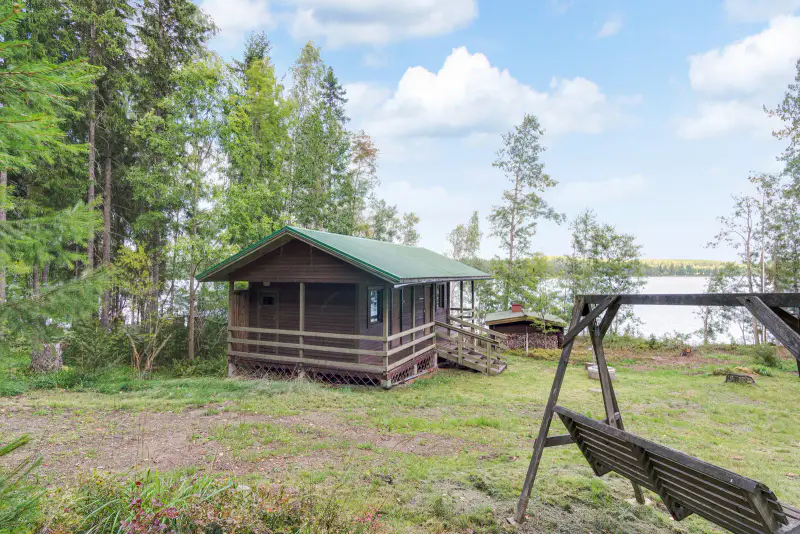 Chalet 1970, 48 m², rive privée, 3 020 m² + sauna de rive — Kalvola, Hämeenlinna — 16