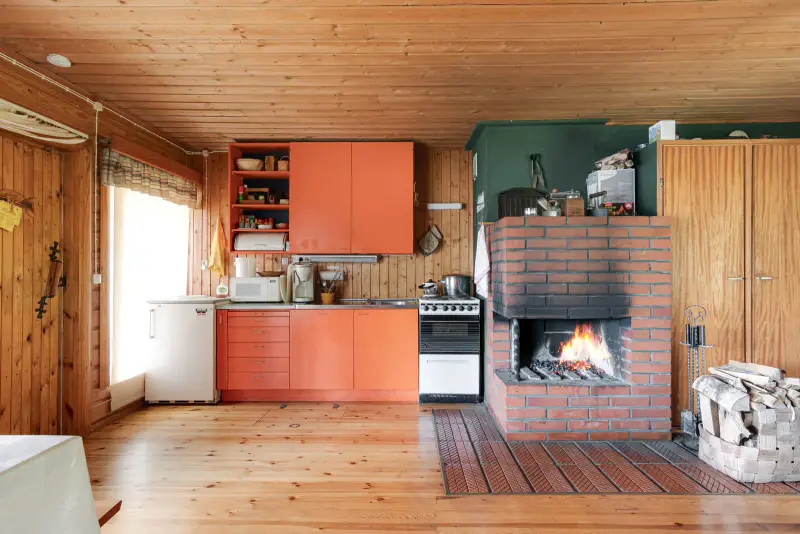 Chalet 1970, 48 m², rive privée, 3 020 m² + sauna de rive — Kalvola, Hämeenlinna — 5