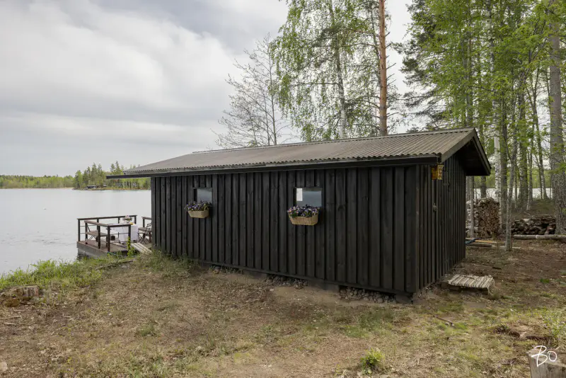 Chalet ~52 m² (1977) rénové 2025–26 sur île du Jääsjärvi + sauna, 3 210 m² — Hirvisaaret / Hartola — 4