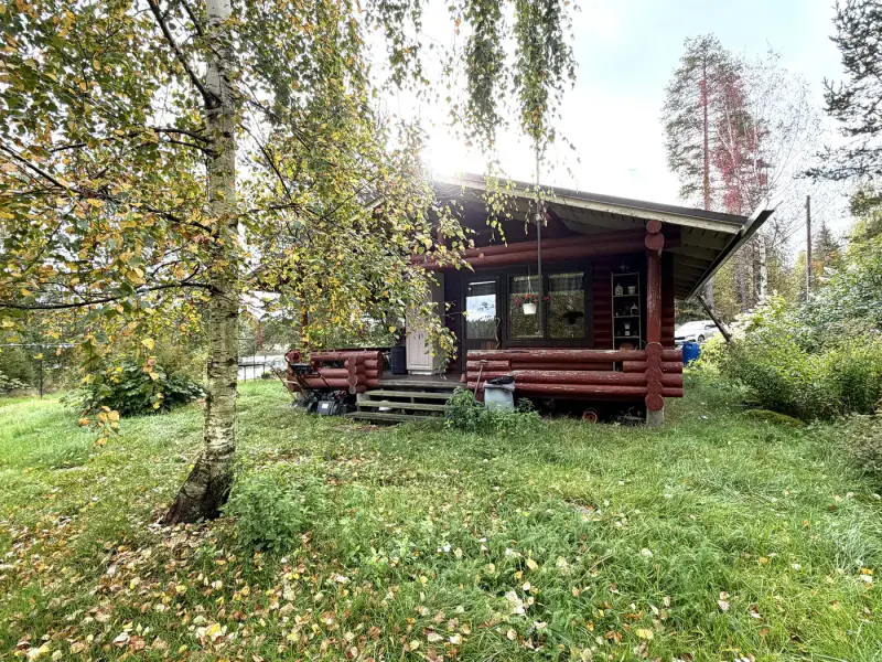Mökki rondins ~31 m² (1993) + sauna séparée, 1,26 ha péninsule, Saimaa / Pieni Kolovesi — Pyylinsaari / Heinävesi — 4