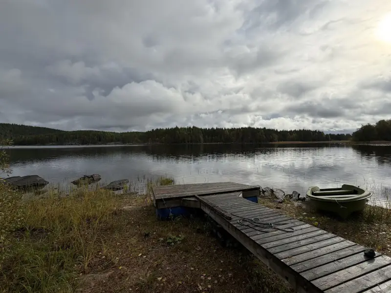 Mökki rondins ~31 m² (1993) + sauna séparée, 1,26 ha péninsule, Saimaa / Pieni Kolovesi — Pyylinsaari / Heinävesi — 17