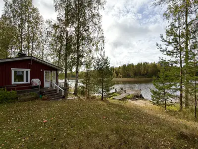 Mökki ~36 m² (2004) + rantasauna rénovée, 2 000 m², Kinkolahti / Kolovesi — Heinävesi — 1