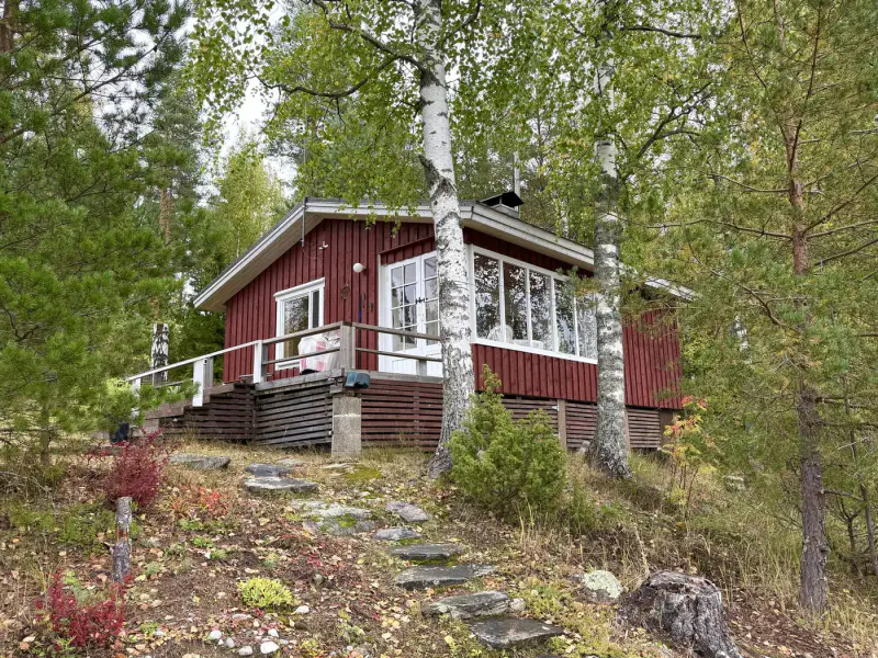 Mökki ~36 m² (2004) + rantasauna rénovée, 2 000 m², Kinkolahti / Kolovesi — Heinävesi — 4