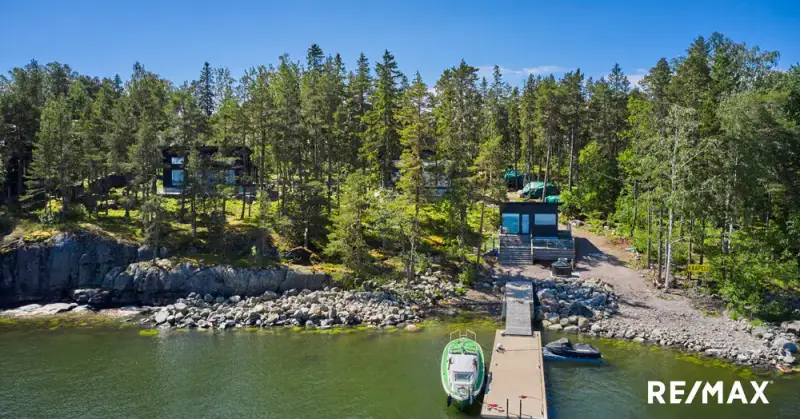 Villa ~93 m² (2023) rive mer, ~3 878 m² (määräosa), Suomenlahti — Iso Villasaari / Vuosaari / Helsinki — 7