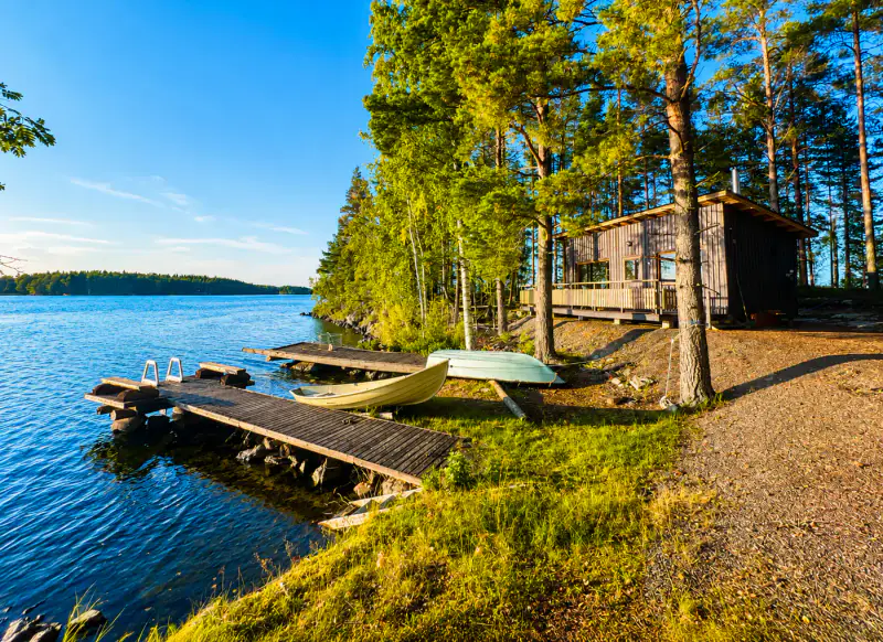 Presqu’île privée sur le Puula — Hirvensalmi (~10 ha) — 4