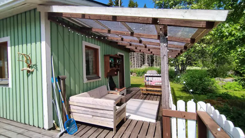 Mökki ~60 m² (1995) + rantasauna, aitta, grillitupa, 8 790 m², Puula — Tuukkala / Hirvensalmi — 16