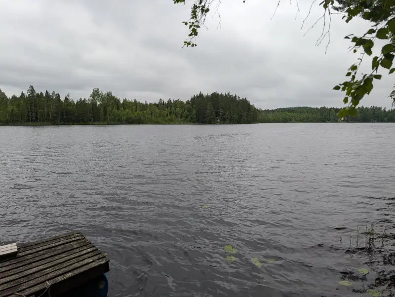 Chalet ~30 m² (1972) + rantasauna, 2 000 m², Lahnajärvi — Hirvensalmi — 10