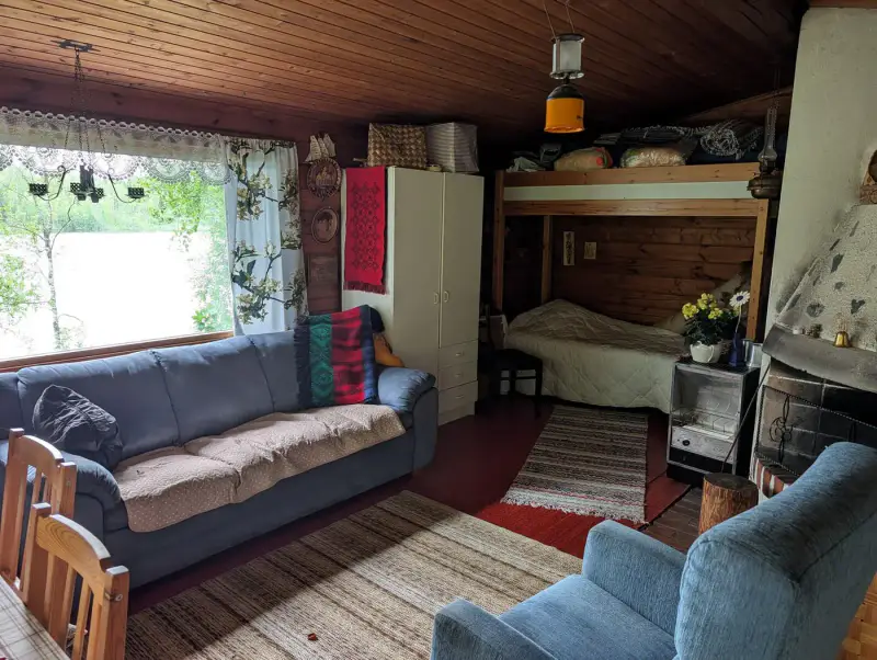 Chalet ~30 m² (1972) + rantasauna, 2 000 m², Lahnajärvi — Hirvensalmi — 3