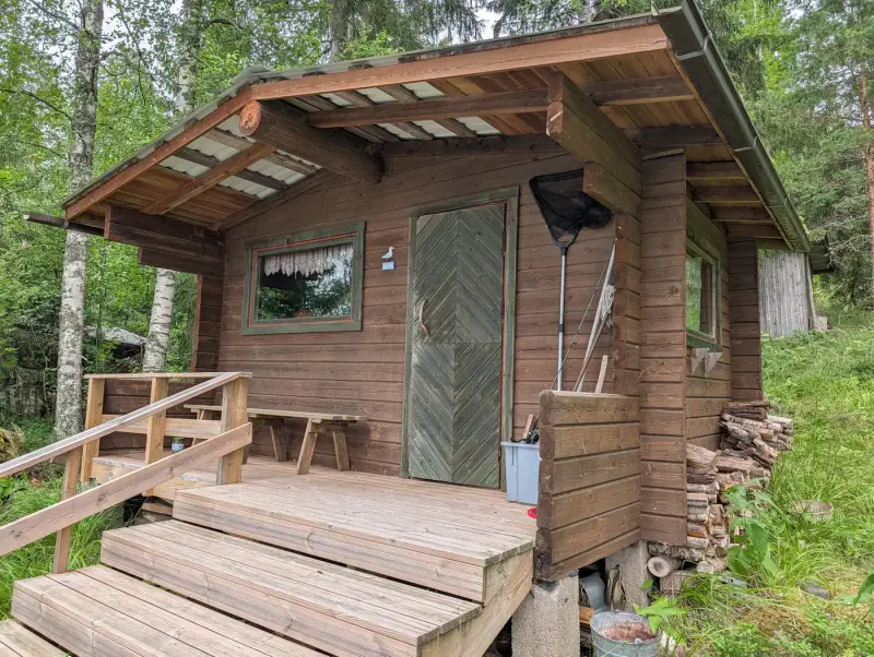 Chalet ~30 m² (1972) + rantasauna, 2 000 m², Lahnajärvi — Hirvensalmi — 7