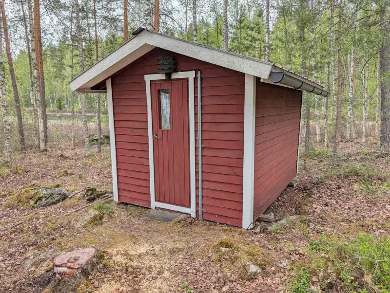 Ensemble 3 parcelles ~45 m² (1976) + rantasauna, 7 030 m², Puulavesi — Tentunniemi / Hirvensalmi — 13