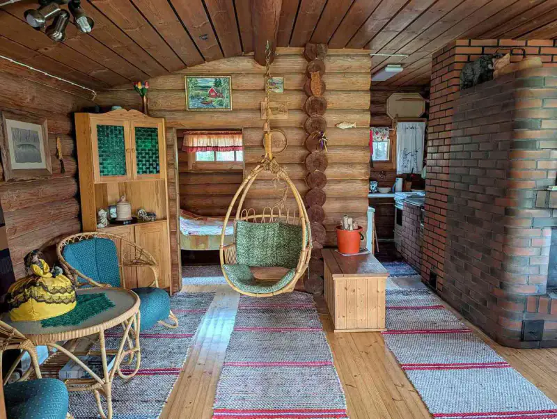 Ensemble 3 parcelles ~45 m² (1976) + rantasauna, 7 030 m², Puulavesi — Tentunniemi / Hirvensalmi — 3