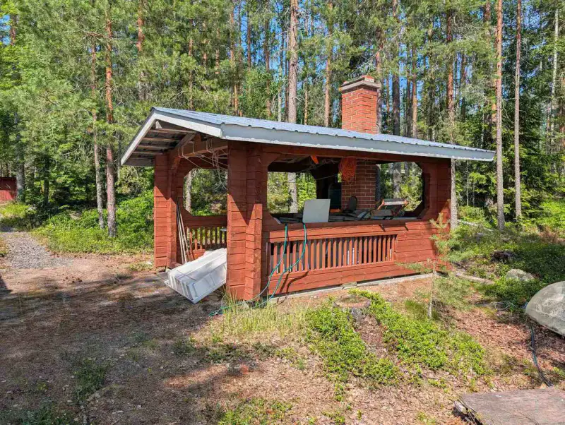 Ensemble 3 parcelles ~45 m² (1976) + rantasauna, 7 030 m², Puulavesi — Tentunniemi / Hirvensalmi — 16