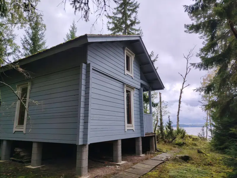 Mökki rondins île ~24,5 m² (2017) + sauna, 1 940 m², Kyrösjärvi — Kallionkieli / Ikaalinen — 4