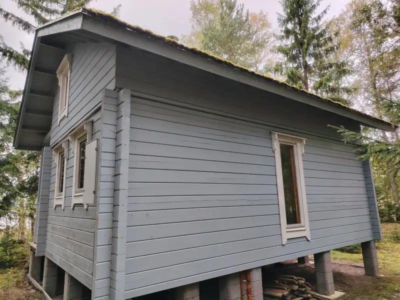 Mökki rondins île ~24,5 m² (2017) + sauna, 1 940 m², Kyrösjärvi — Kallionkieli / Ikaalinen — 8