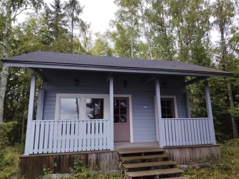 Mökki rondins île ~24,5 m² (2017) + sauna, 1 940 m², Kyrösjärvi — Kallionkieli / Ikaalinen — 1