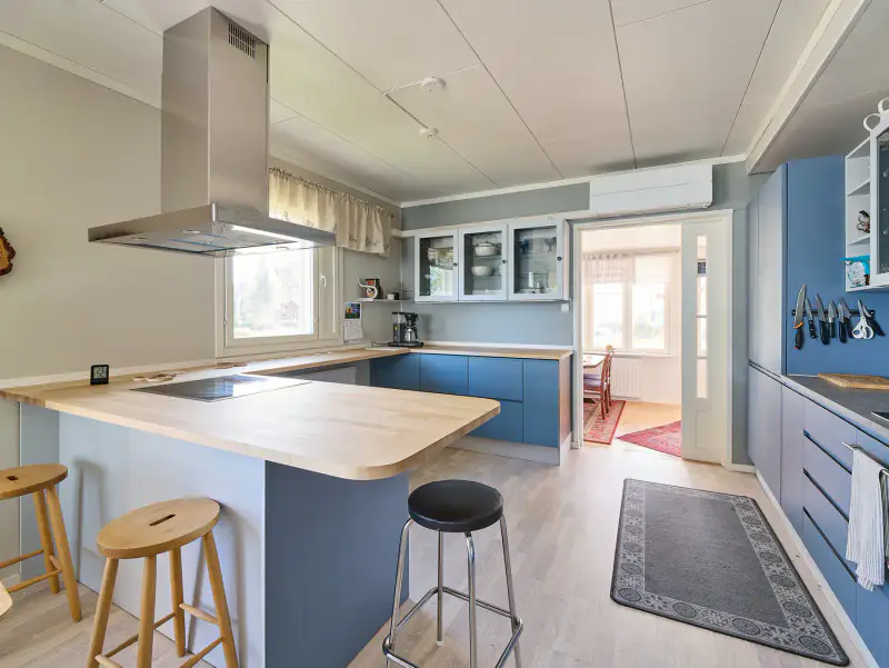 Maison rénovée ~155 m², géothermie et fibre, rive de sable sur l’Immalanjärvi, services à pied — Imatra — 11