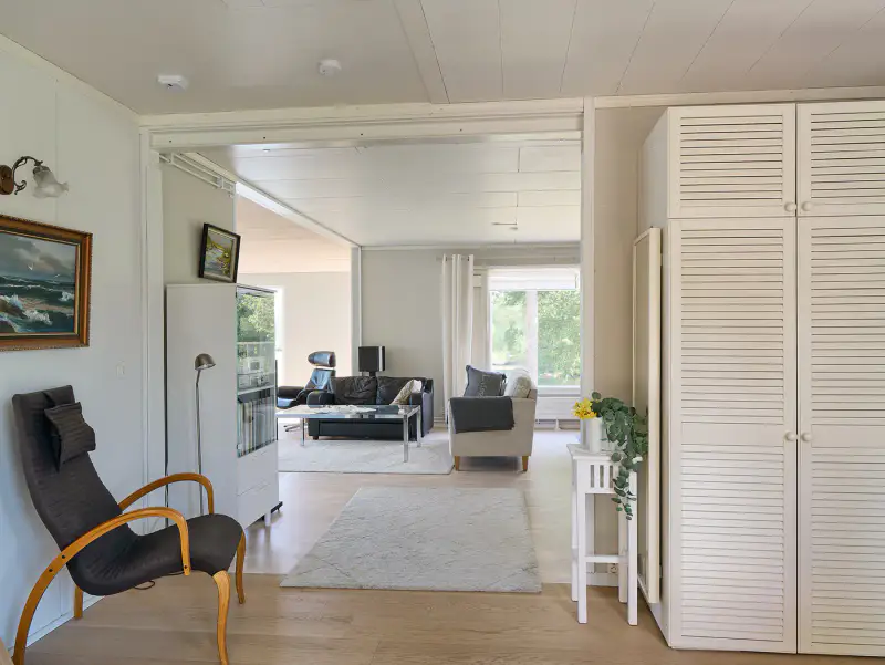 Maison rénovée ~155 m², géothermie et fibre, rive de sable sur l’Immalanjärvi, services à pied — Imatra — 6