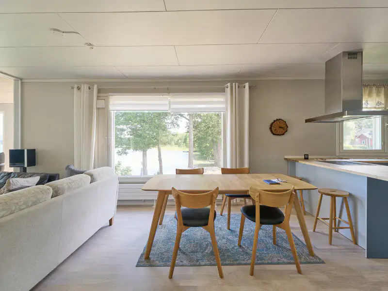 Maison rénovée ~155 m², géothermie et fibre, rive de sable sur l’Immalanjärvi, services à pied — Imatra — 8