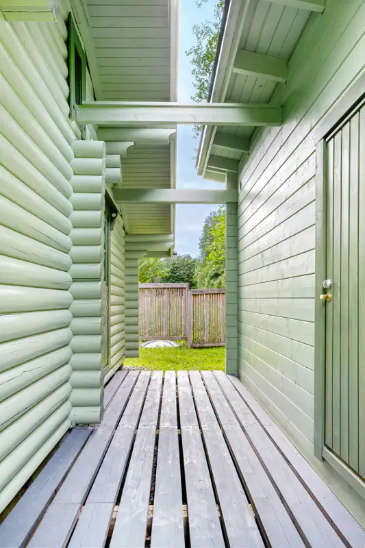 Hirsimökki ~42 m² (1990) + sauna, 4 800 m², Inkoonjoki — Nötterdalen / Inkoo — 9