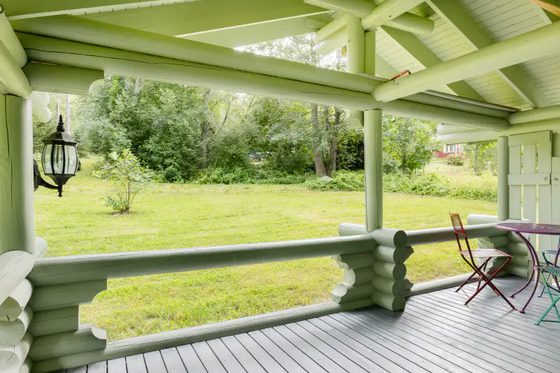 Hirsimökki ~42 m² (1990) + sauna, 4 800 m², Inkoonjoki — Nötterdalen / Inkoo — 12