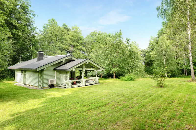 Hirsimökki ~42 m² (1990) + sauna, 4 800 m², Inkoonjoki — Nötterdalen / Inkoo — 3