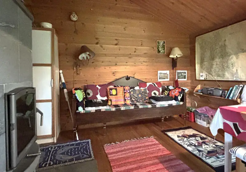 Mökki ~30 m² (1999) + sauna/saunakamari, 2 100 m² et rive sud — Myllyjärvi / Jämsä — 6