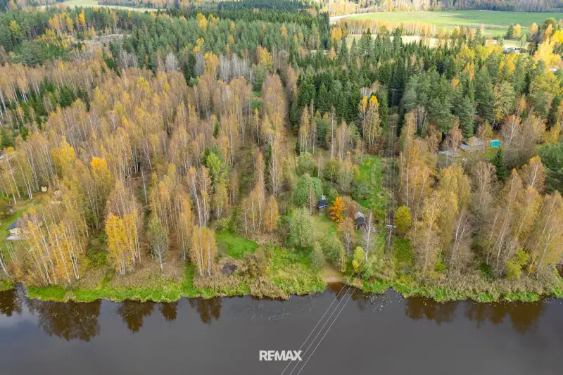 Terrain de loisirs 1,45 ha avec petite plage privée sur la Puujoki, droit à bâtir 100 m² — Leppäkoski / Janakkala — 3