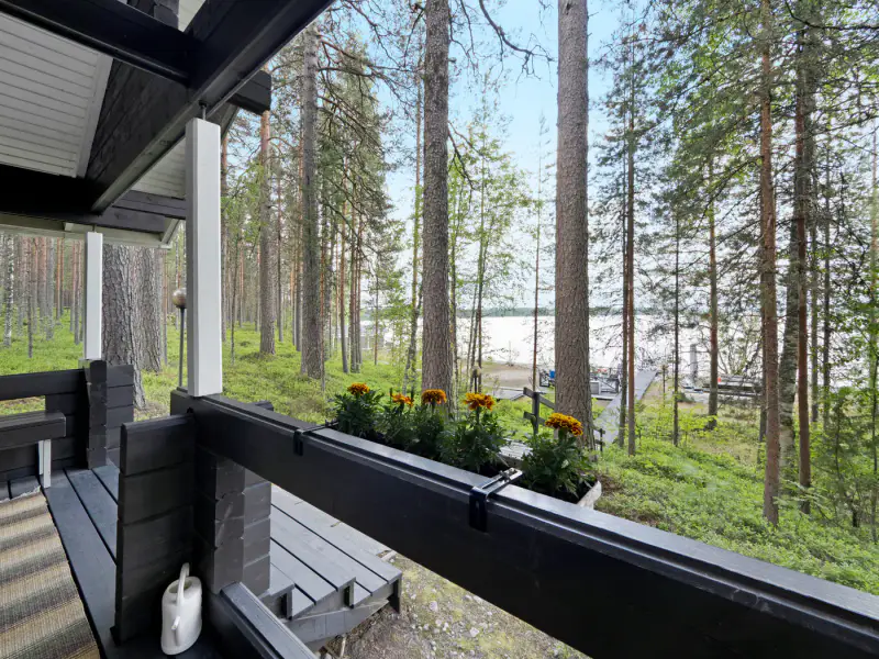 Mökki ~84 m² (1999) + rantasauna, ~1,78 ha (~200 m rive), Pielinen/Rukavesi — Uimaharju / Joensuu — 11