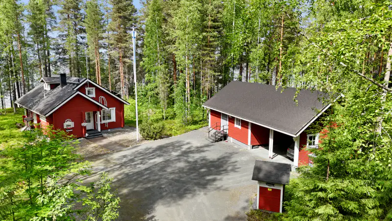 Mökki ~84 m² (1999) + rantasauna, ~1,78 ha (~200 m rive), Pielinen/Rukavesi — Uimaharju / Joensuu — 6